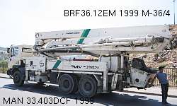 Putzmeister 36 m MAN 1999