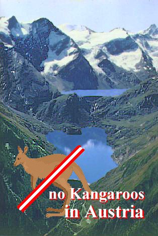 No kangaroos in Austria